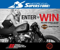 Enter to win a Roland Sands Design Customized H-D Sportster 883 from Motorcycle Superstore